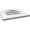 Ekena Millwork Round Top Surface Mount PVC Gable Vent: Functional, w/ 3-1/2"W x 1"P Standard Frame, 16"W x 16"H GVPRT16X1601SF - alternate 4